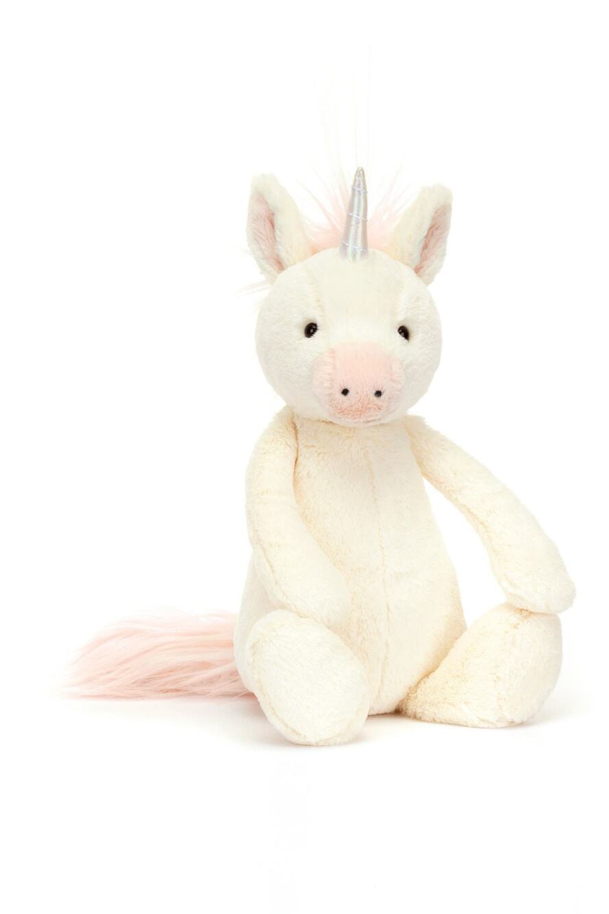 Jellycat Bashful Unicorn Stuffed Animal, Small